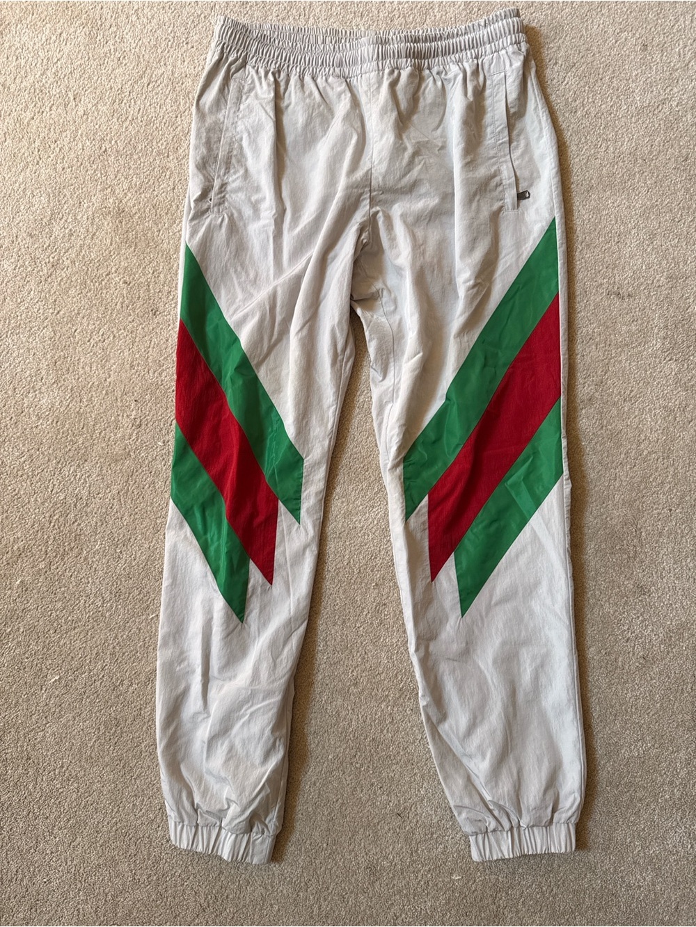 Gucci Intarsia Web Nylon Joggers